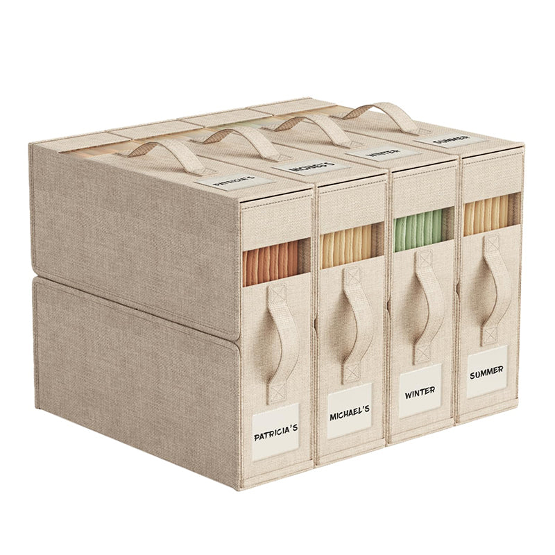 Cotton & Linen Foldable Wardrobe