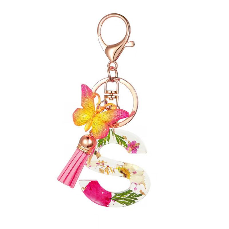 🌼Initial Letter Keychains