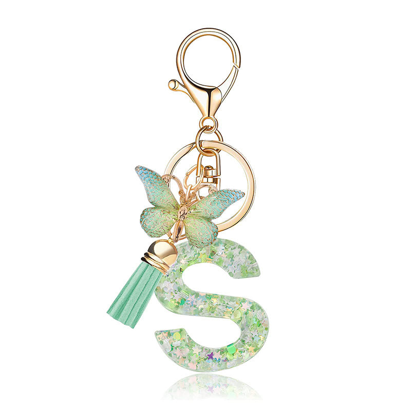 🌼Initial Letter Keychains