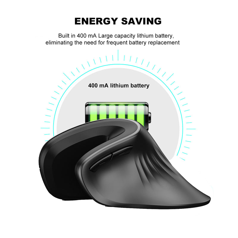 Wireless Ergonomic Vertical Mouse