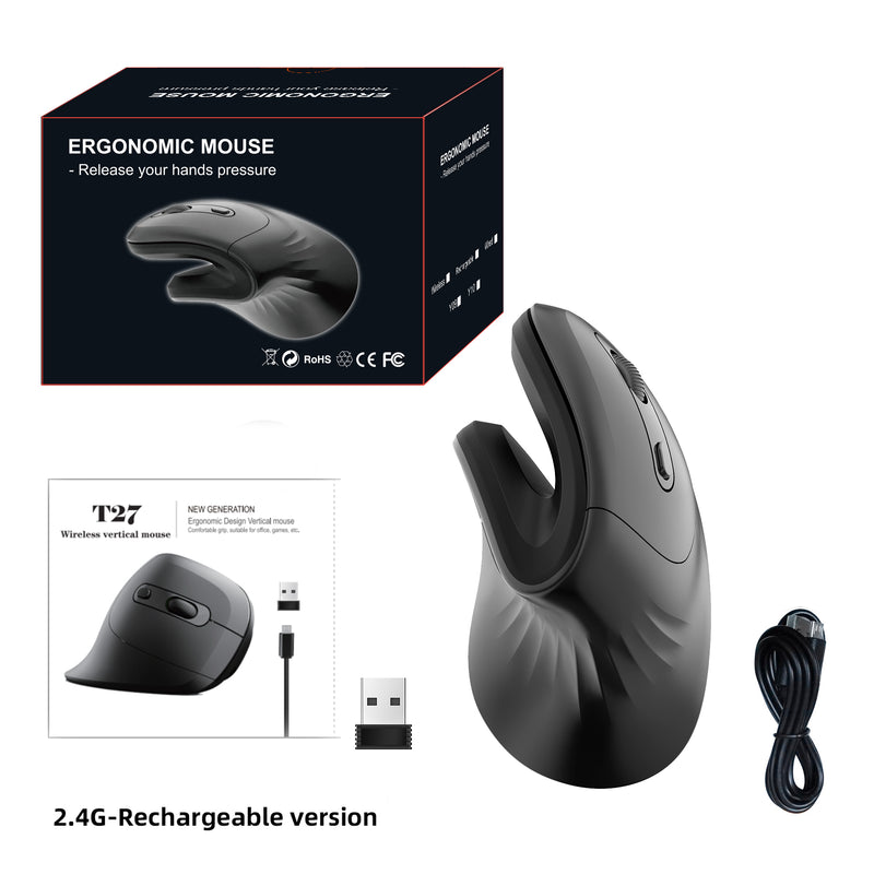 Wireless Ergonomic Vertical Mouse