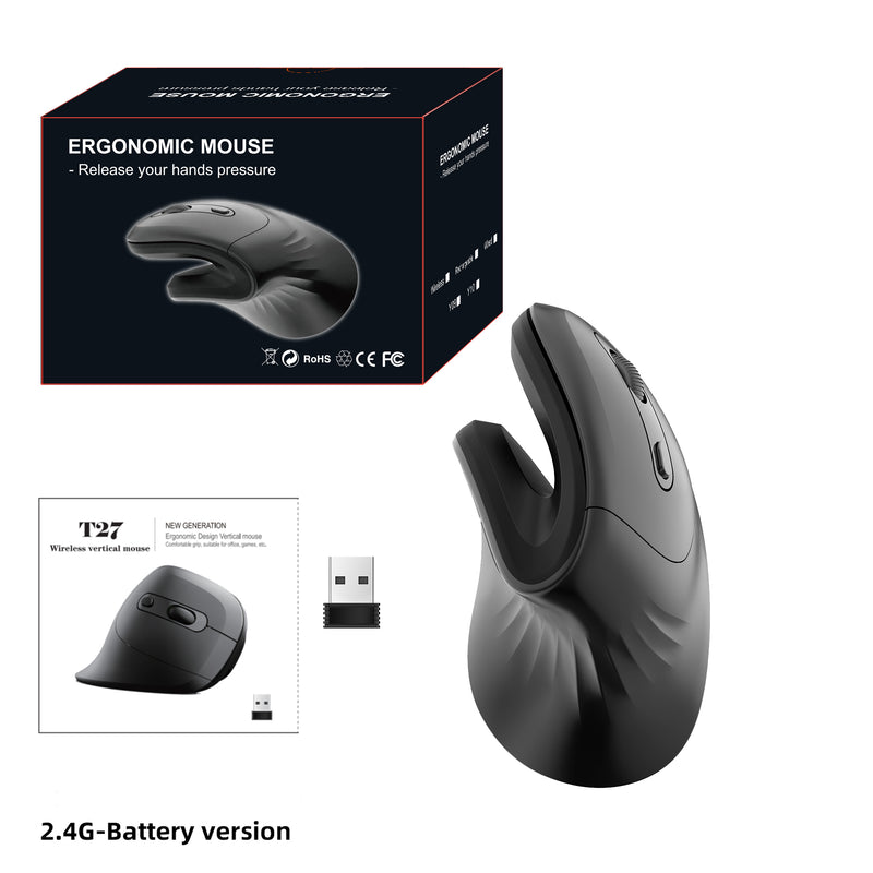 Wireless Ergonomic Vertical Mouse