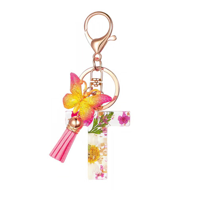 🌼Initial Letter Keychains