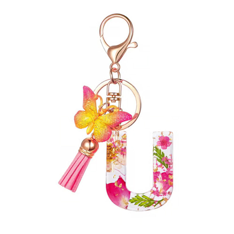 🌼Initial Letter Keychains