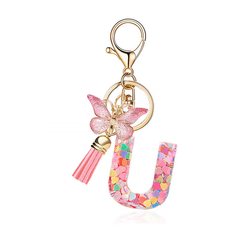 🌼Initial Letter Keychains