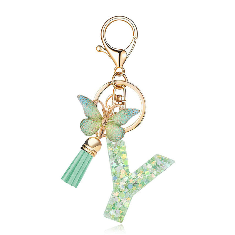 🌼Initial Letter Keychains