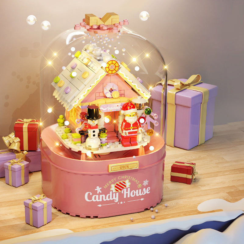 Snowy Christmas Music Box