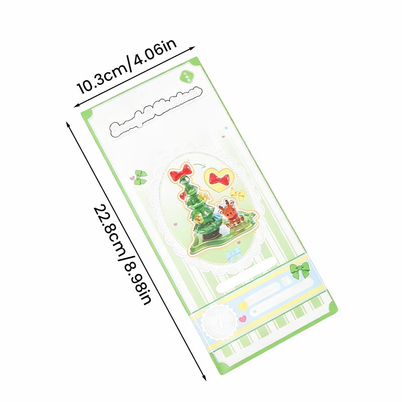 3D Relief Puffy Stickers