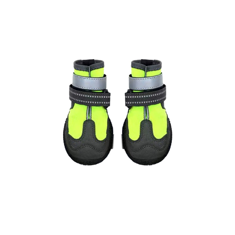 Winter Warm Boots Indoor Wear-Resistant Puppy Shoes(4pcs)