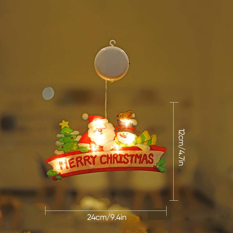 Christmas Window Suction Cup Lights