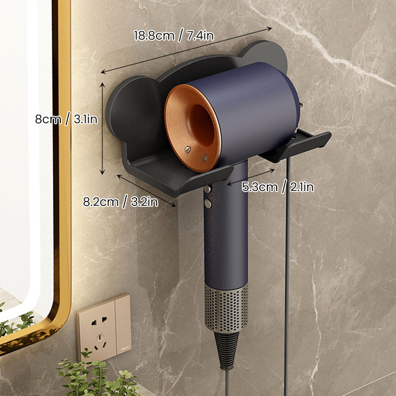 Bathroom Hair Dryer Holder