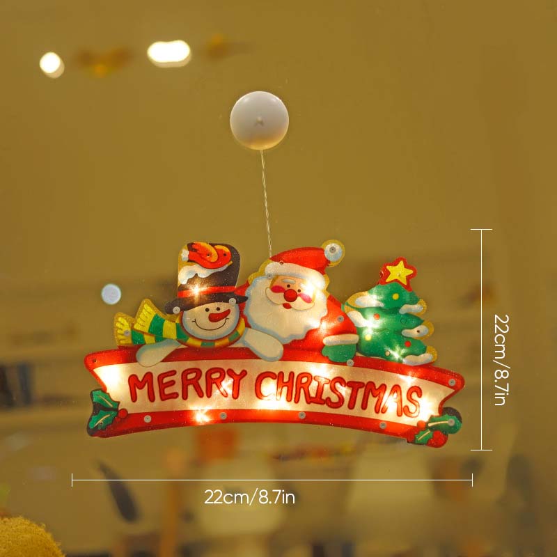 Christmas Window Suction Cup Lights