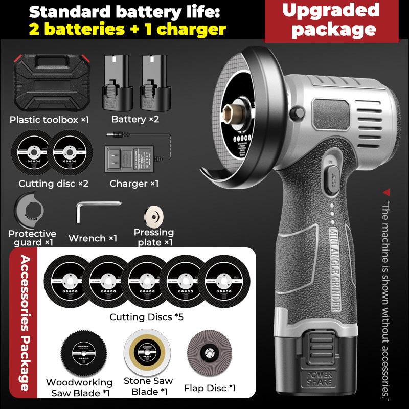 Household mini angle grinder