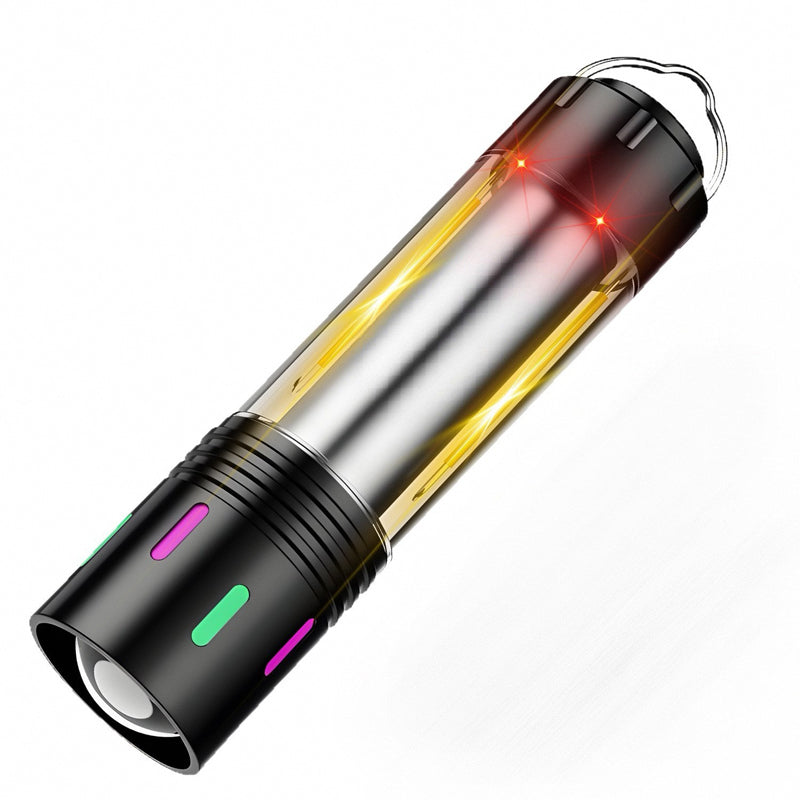 White Laser Zoom Flashlight