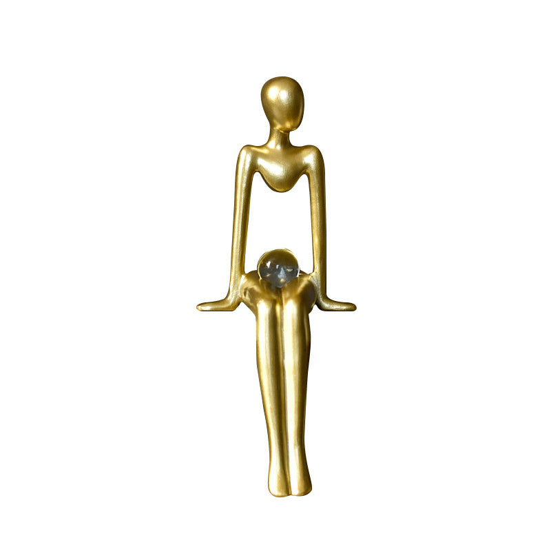 Abstract Figure Art Ornament