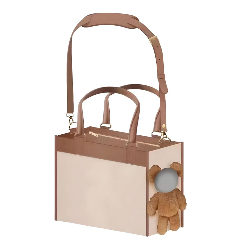 Soft Pet Travel Tote with Peek Window