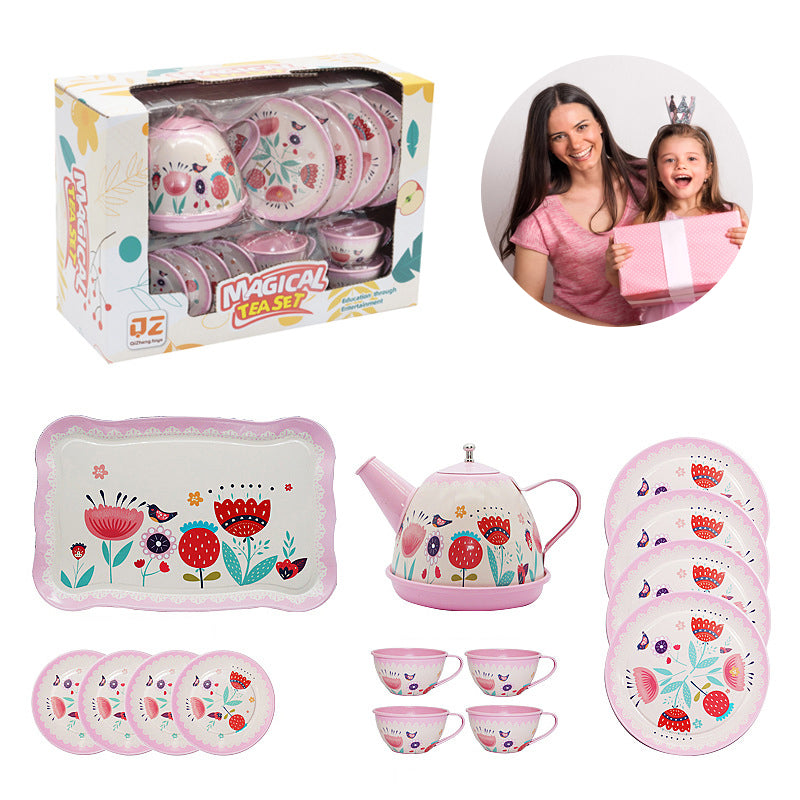 Tinplate Tea Set Toys