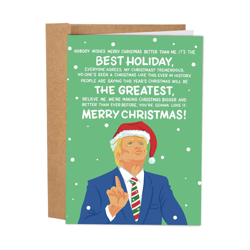 Christmas Presidential Card