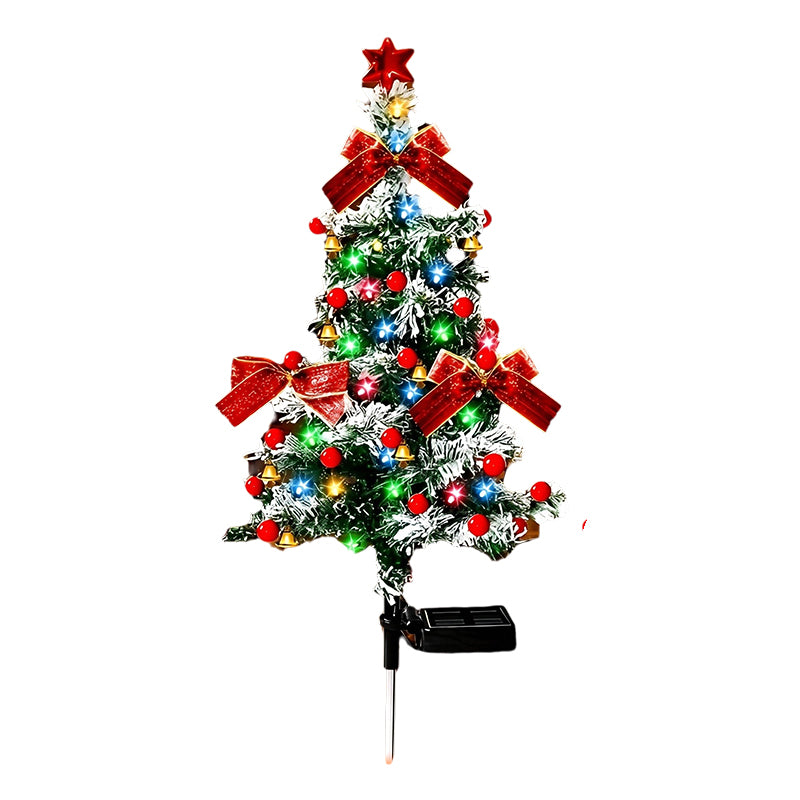 Bowknot Christmas Tree Ground Stake Light
