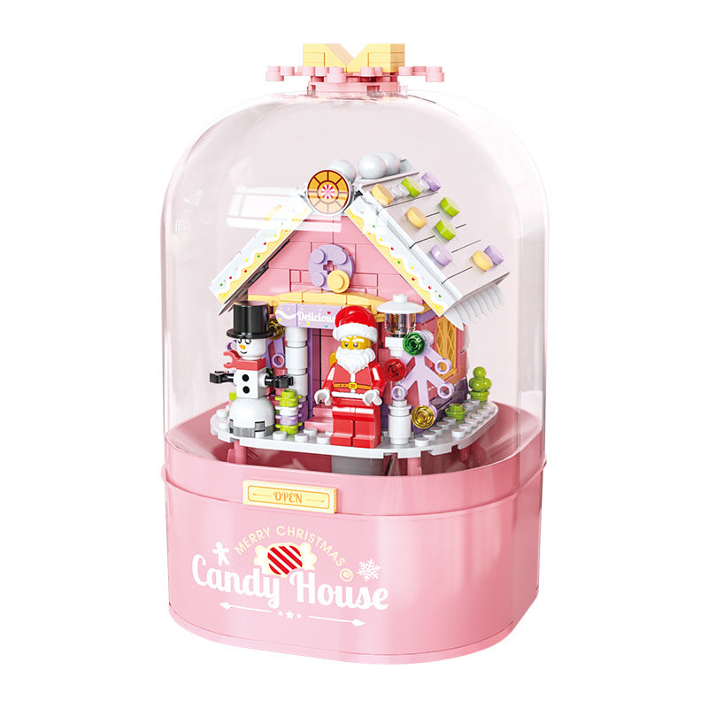 Snowy Christmas Music Box