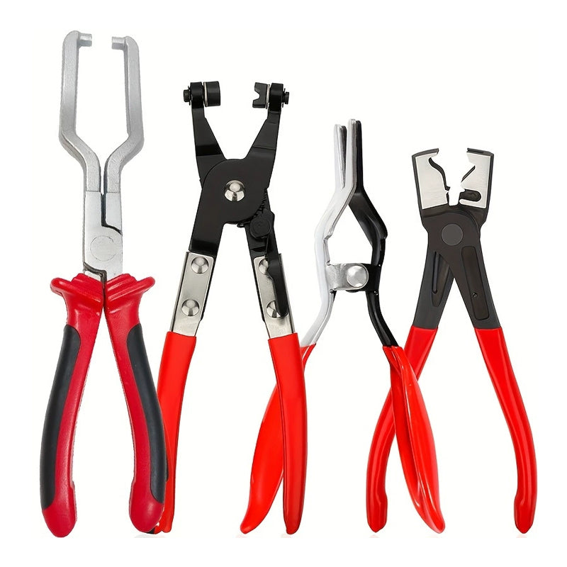 4-Piece Hose Clamp Pliers Set