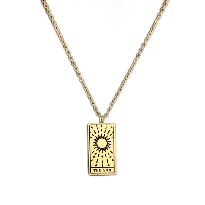 Tarot Card Pendant Necklace