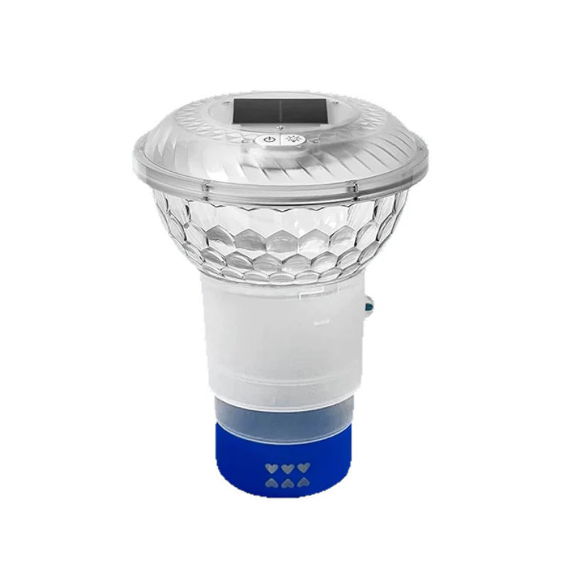 ✨Solar Pool Chlorine Floater with Colorful Lights✨