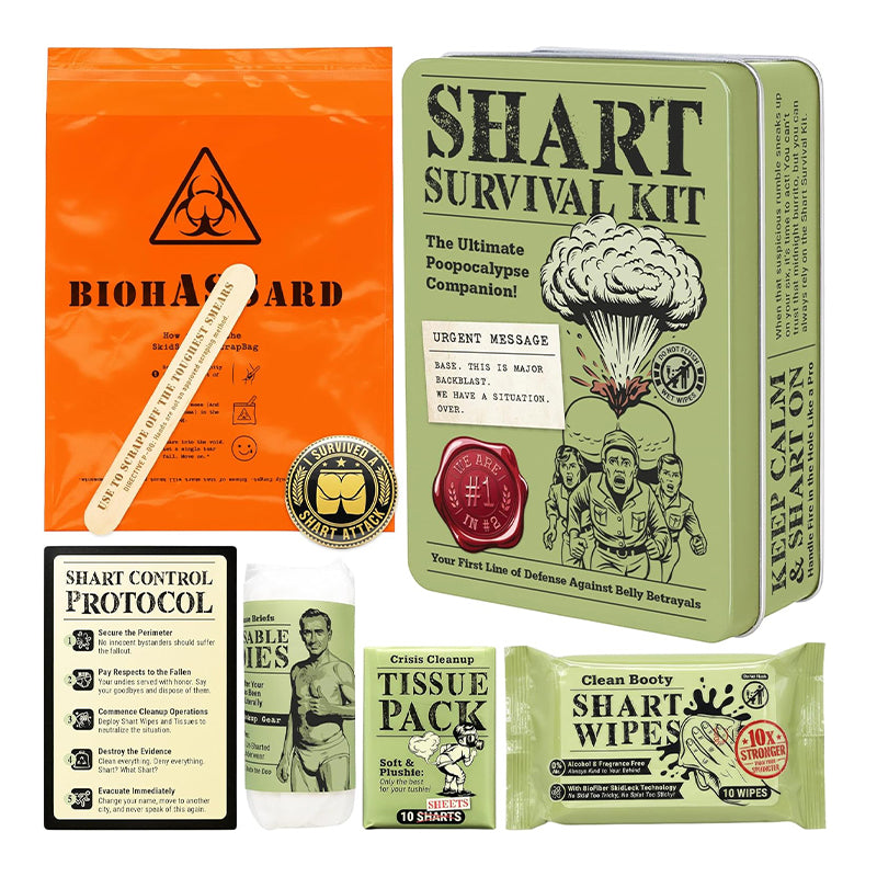 Shart Survival Kit for When Your Butt Commits Treason