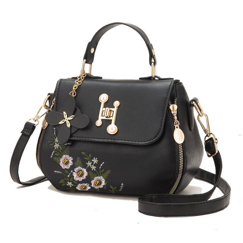 Fashion Embroidered Bucket Bag
