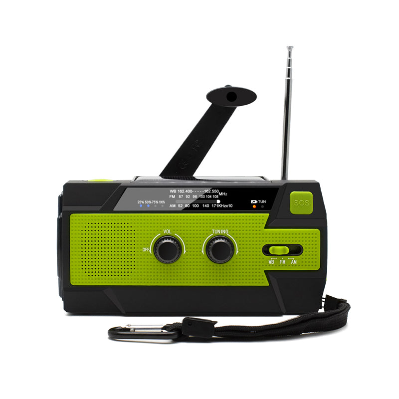 All-in-One Emergency Solar Powered Radio