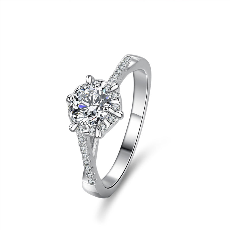Moissanite from the Stars Ring
