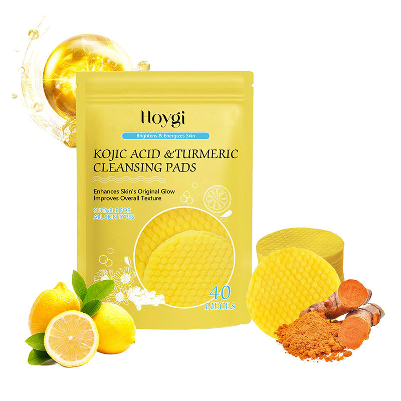 Turmeric Cleansing Exfoliating Pads, Facial Cleansing Skincare