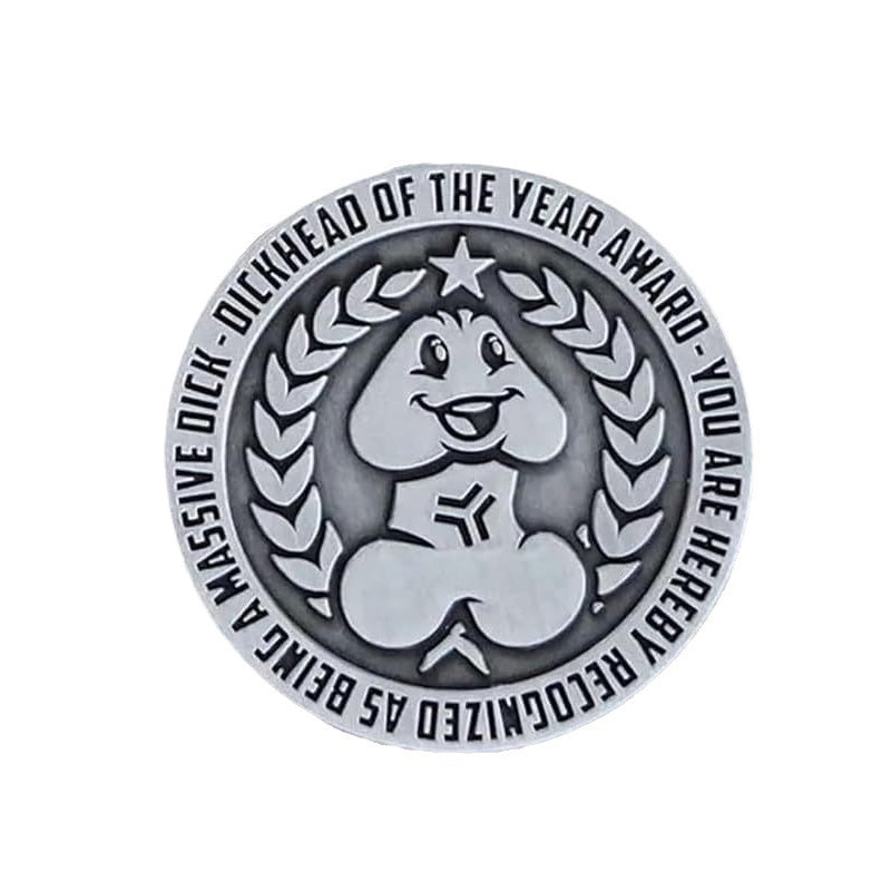 Hilarious Dickhead of the Year Challenge Coin