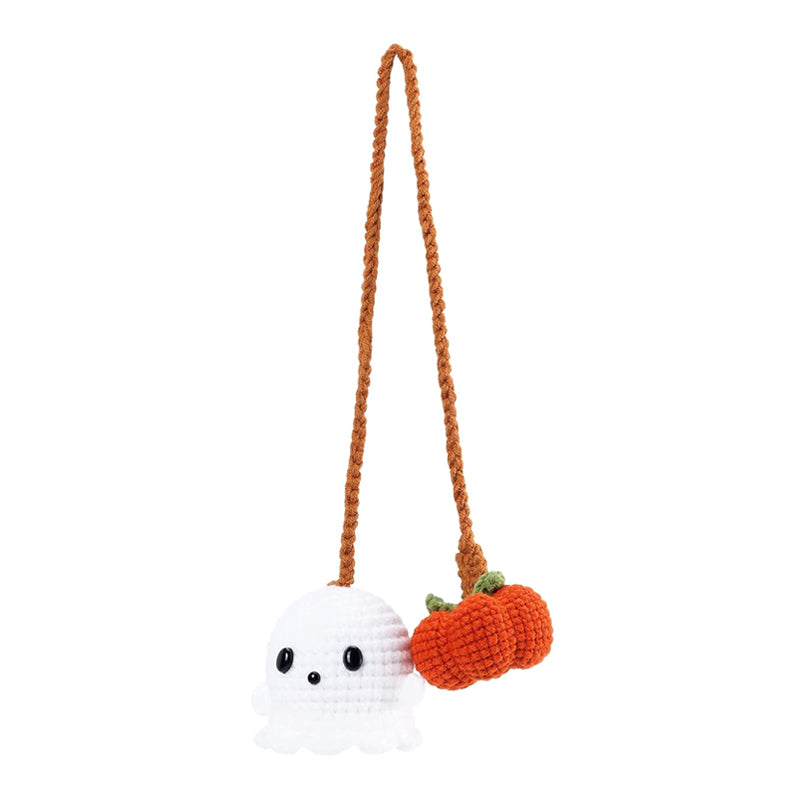 Ghost Knitted Wool Pendant