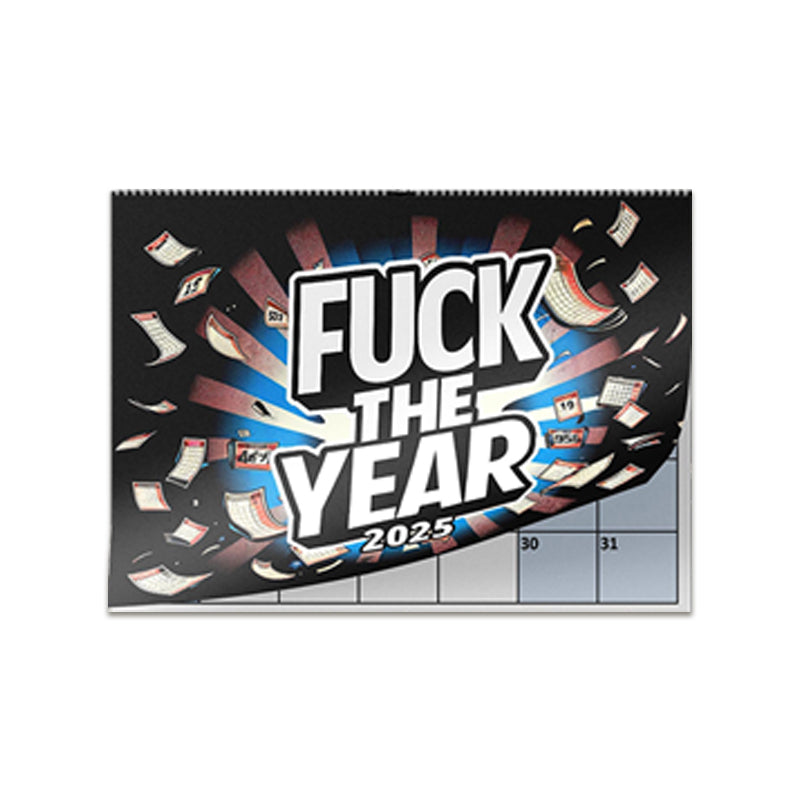 2025 Fuck The Year Adult Calendar