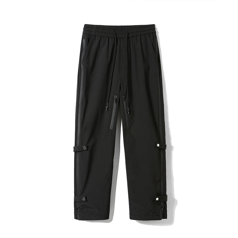 Tri-Resistant Straight Zip Pants