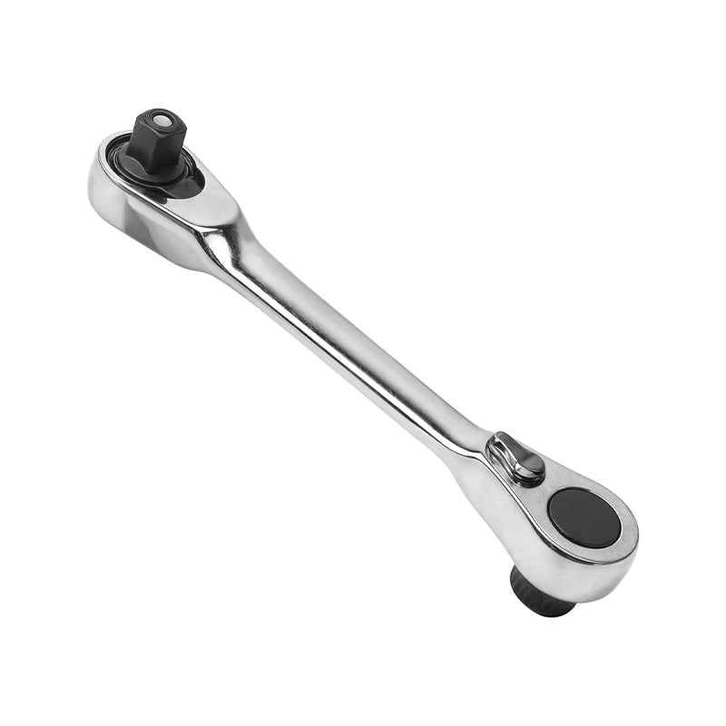 Double-ended mini ratchet wrench