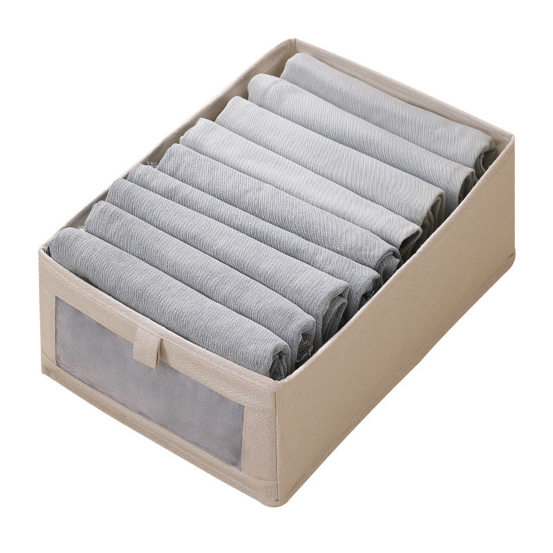 Visual Window Cotton and Linen Storage Box