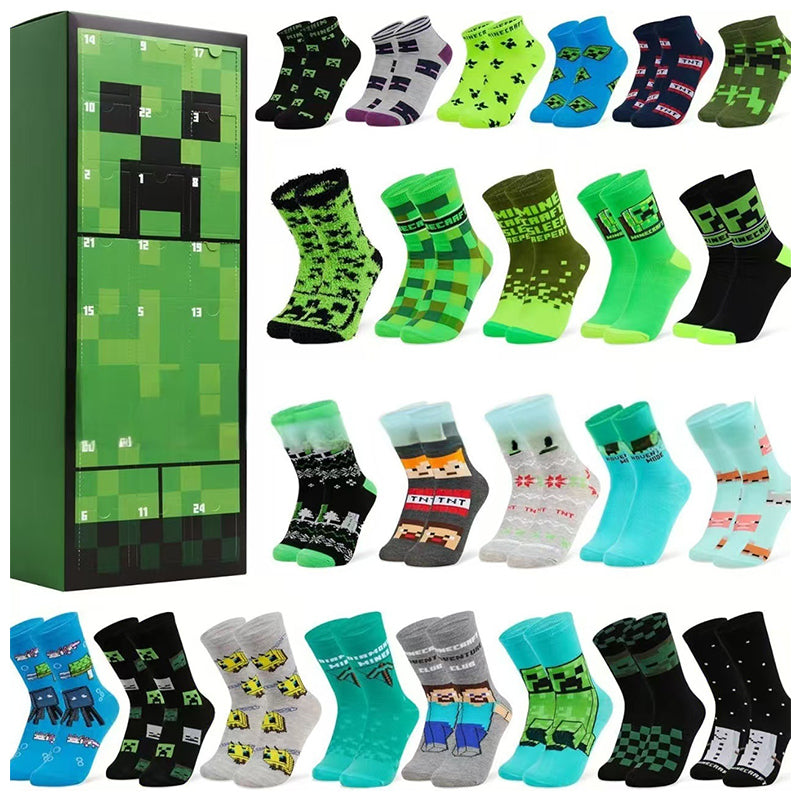 24-Pair Socks Christmas Blind Boxes