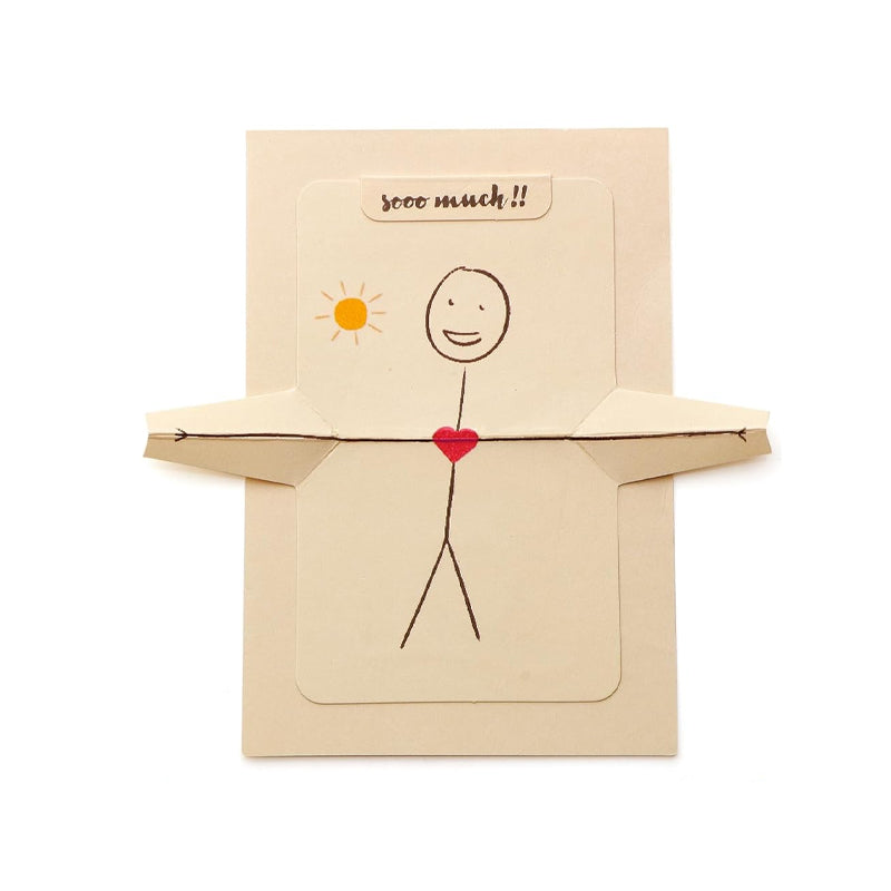 Embrace Pop-Up Greeting Card