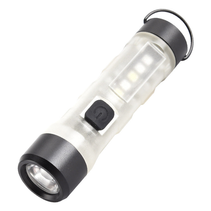 Compact Rechargeable Waterproof Keychain Flashlight