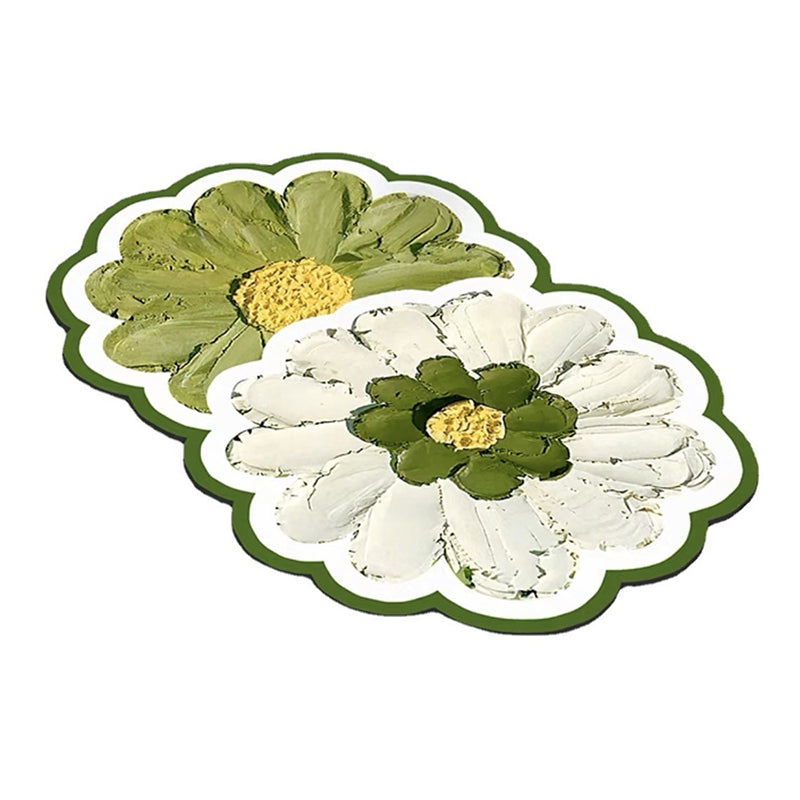 Floral Bathroom Floor Mat