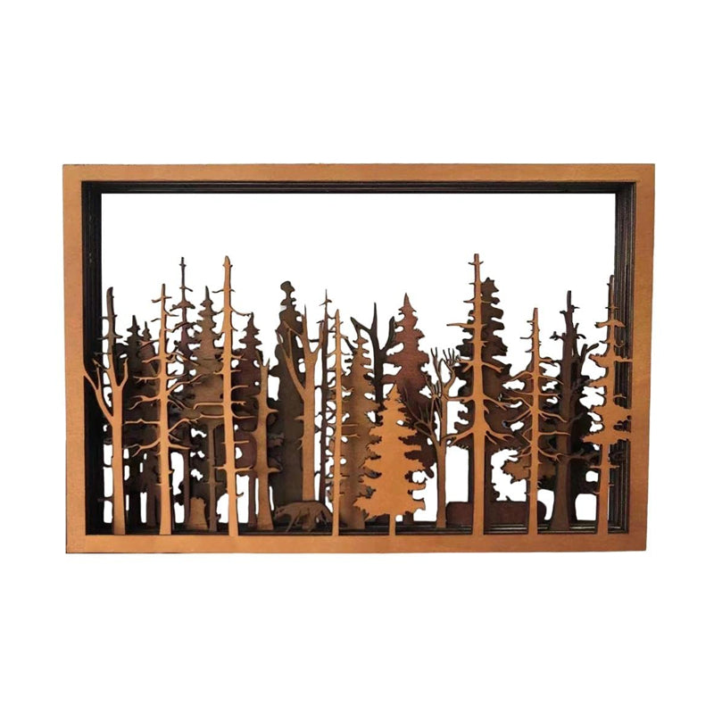 Forest Wildlife - Handcrafted Art