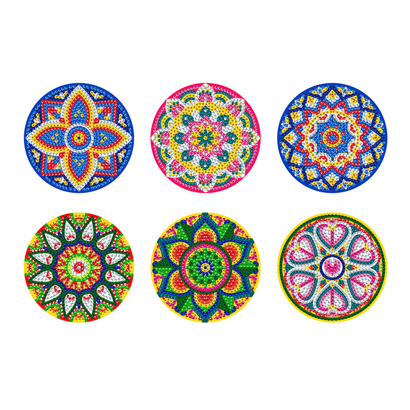 Mandala Diamond Painting Coasters Kits