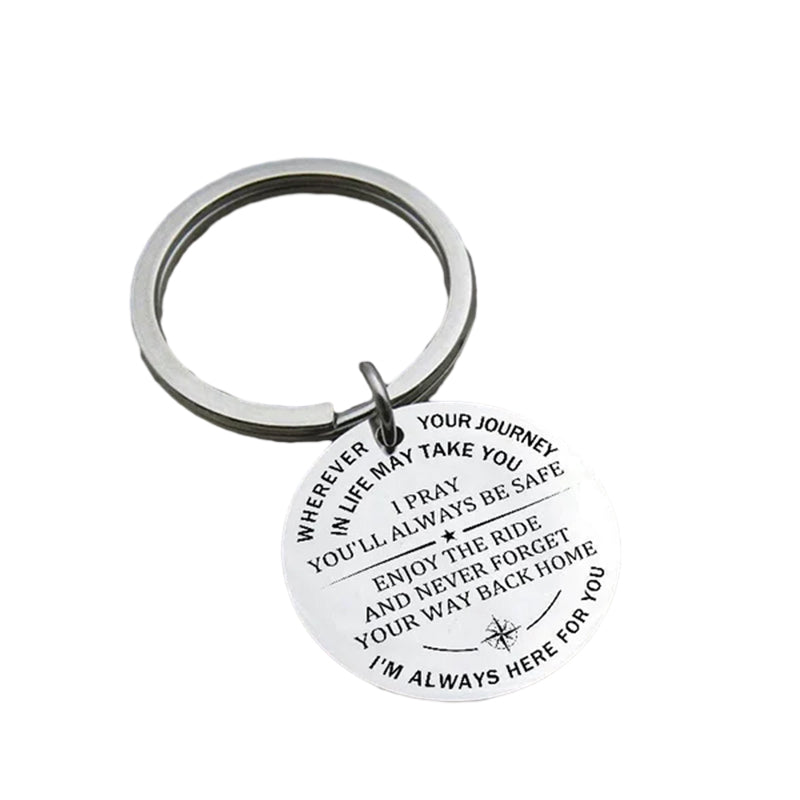 I Pray You'll Always Be Safe Keychain