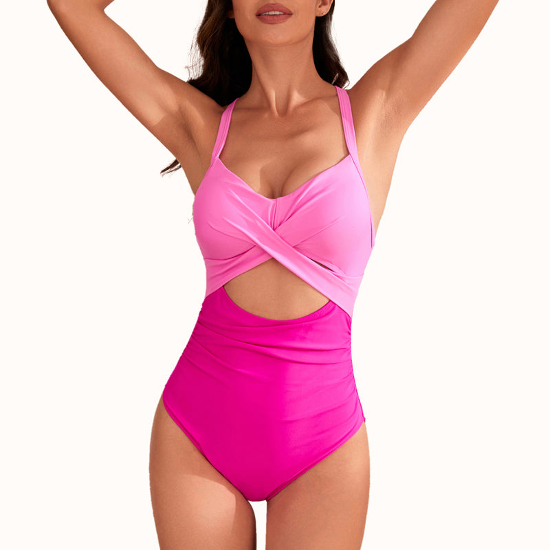 Hollow One-piece Swimsuit