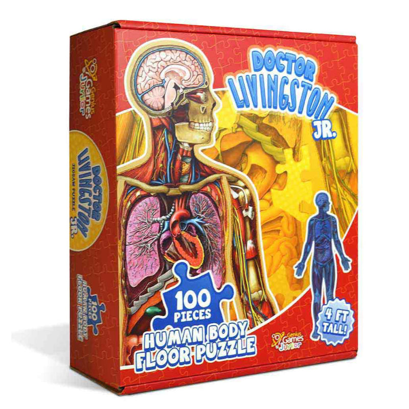 Kid's 100 Piece Human Body Floor Puzzle