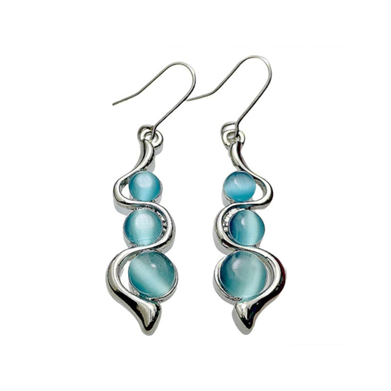 BLUE DROPLETS EARRINGS