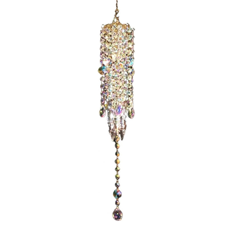 Aurora Crystal Glass Wind Chime