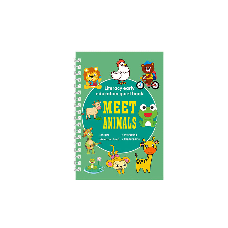 Early Learning Sticky Book